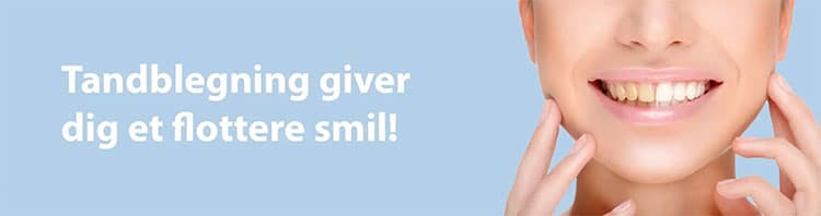 Tandblegning giver flotte smil