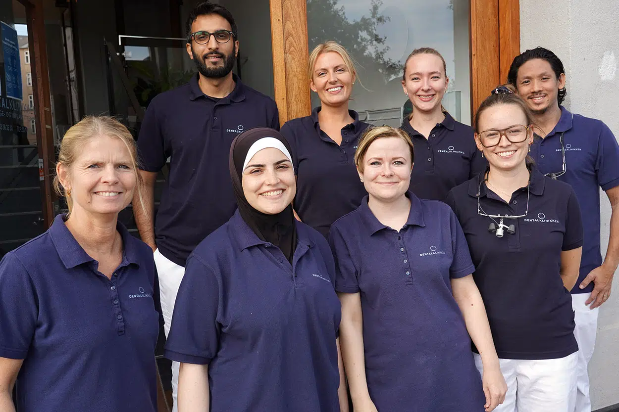 Personale hos Dentalklinikken København K