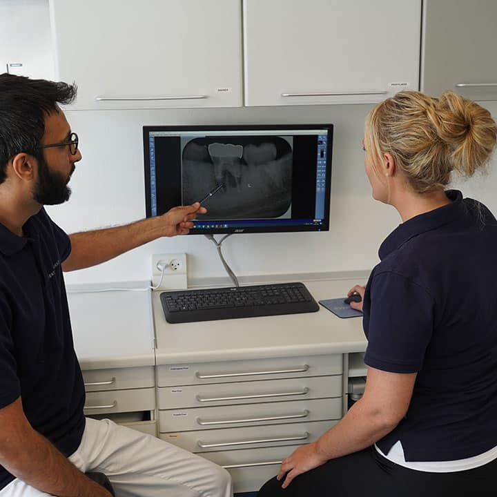 Eksklusiv dansk kvalitetskrone inkl. røntgen og bedøvelse