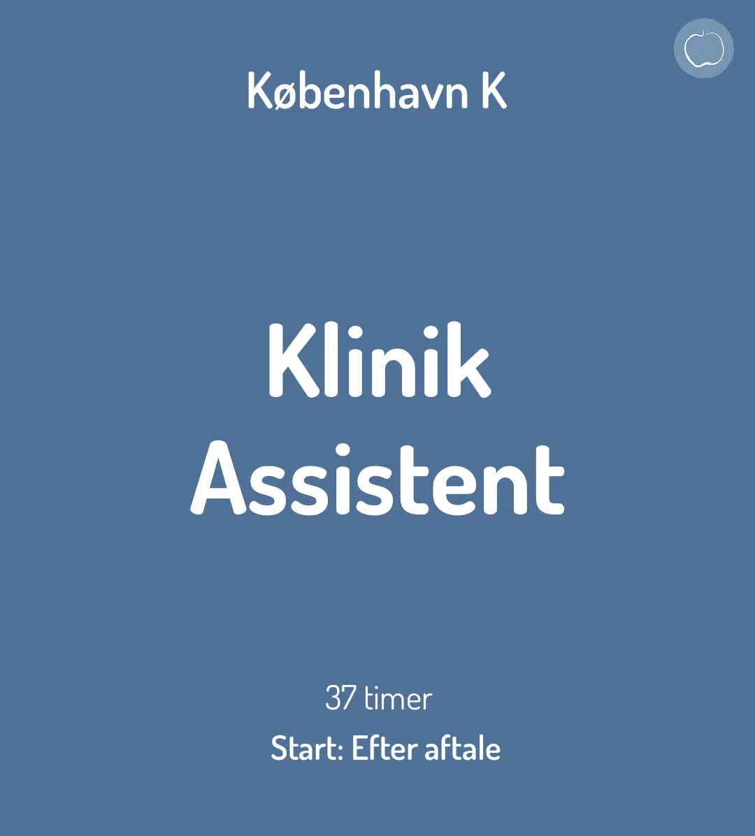Klinikassistent København K