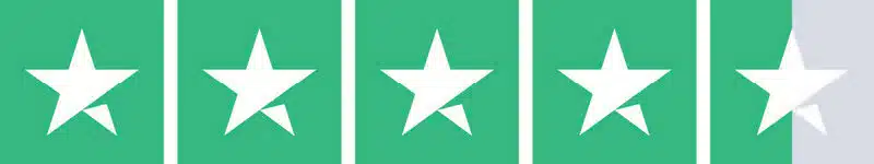 Gode anmeldelser på Trustpilot