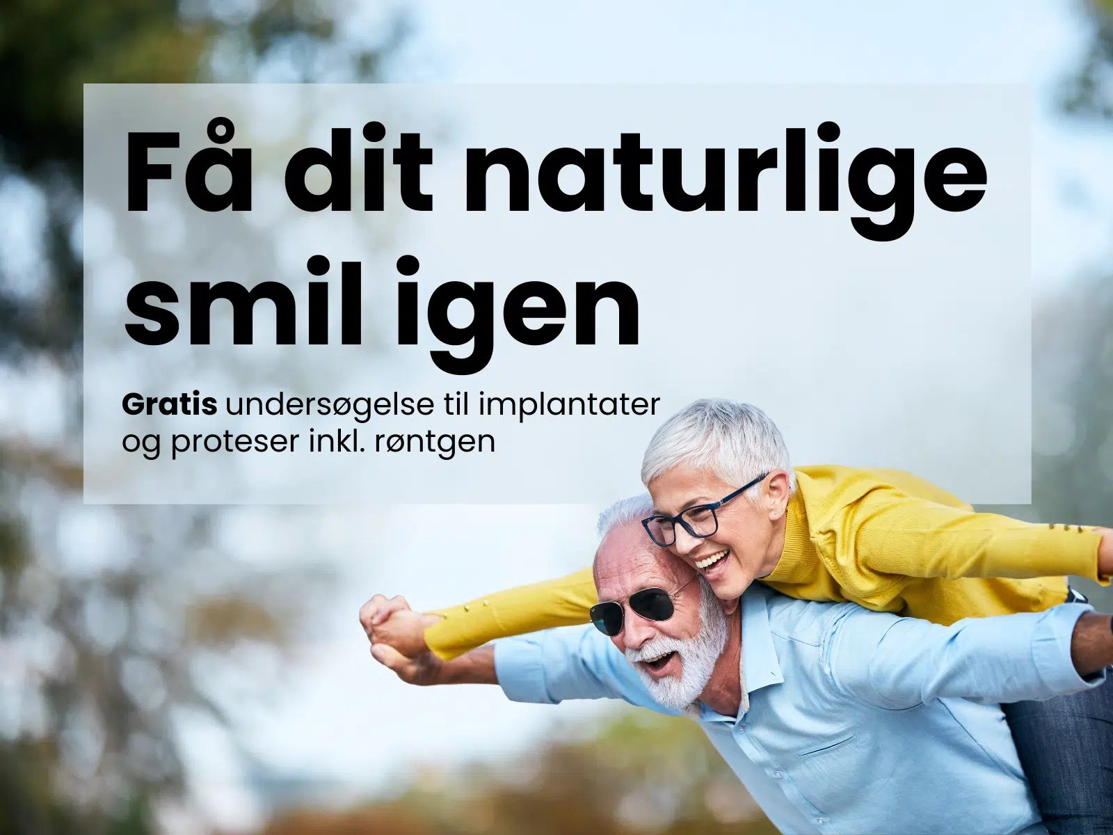 Gratis forundersøgelse Gratis forundersøgelse - Ældresagen