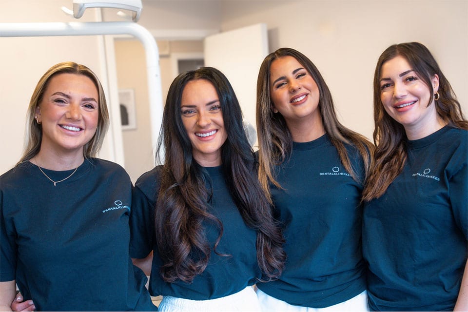 Billede af vores professionelle klinikpersonale i Hillerød