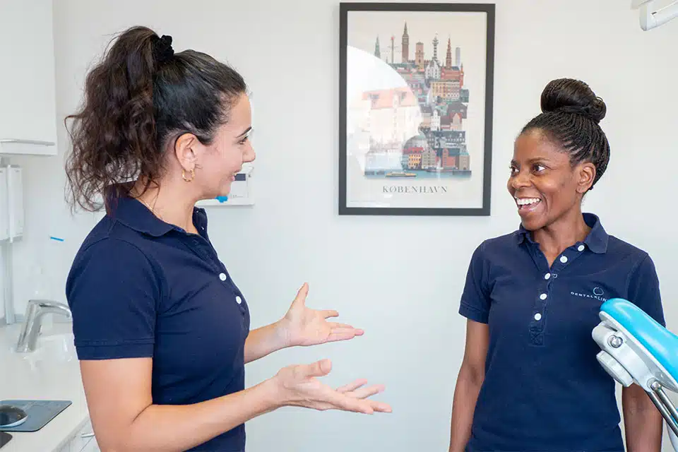 Vi har et godt samarbejde på tandklinikken