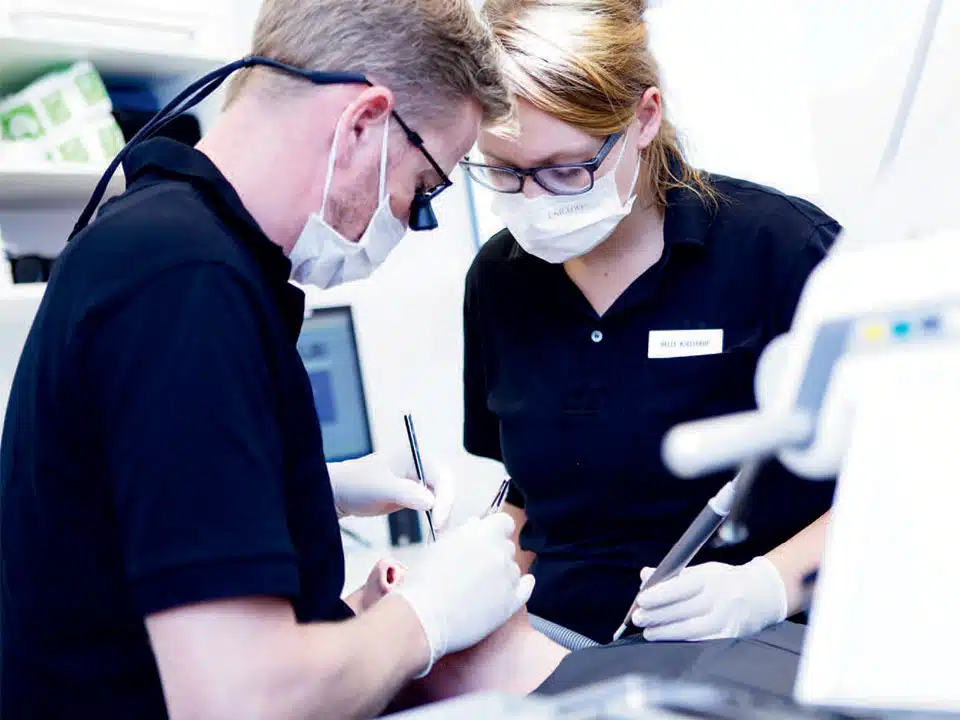 Tandlæge Borkfelt fra Tandlægehuset